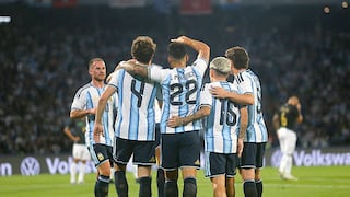 Argentina vs. Bolivia (4-0): resumen y goles del amistoso internacional