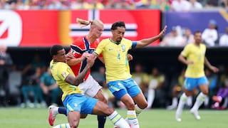 Resumen extendido, Brasil vs. Noruega (0-2): video de los dos goles de Haaland