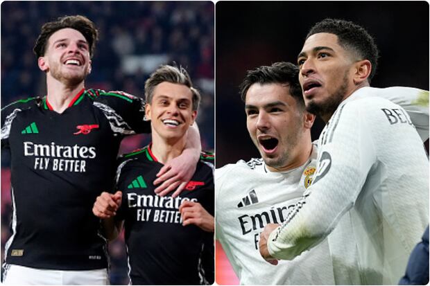 Arsenal vs. Real Madrid juegan por la ida de cuartos de final de la UEFA Champions League en Londres. (Foto: Getty Images)