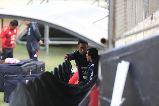 Selección Peruana entrenó en el estadio Monumental. (Foto: César Bueno / GEC)