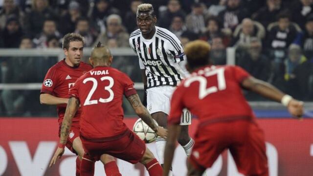 Juventus empató 2-2 con Bayern Munich por octavos de Champions League