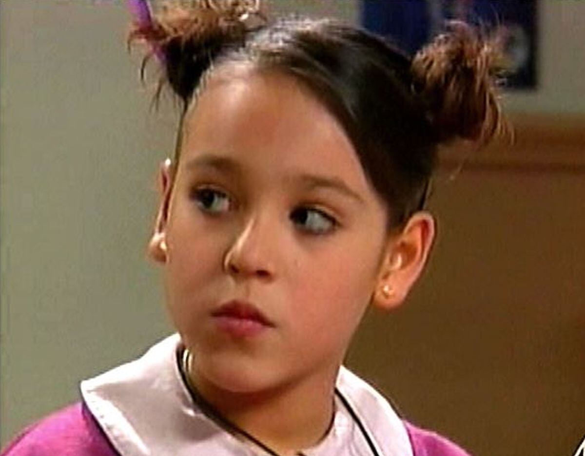Danna Paola en "Pablo y Andrea" (Foto: Televisa)