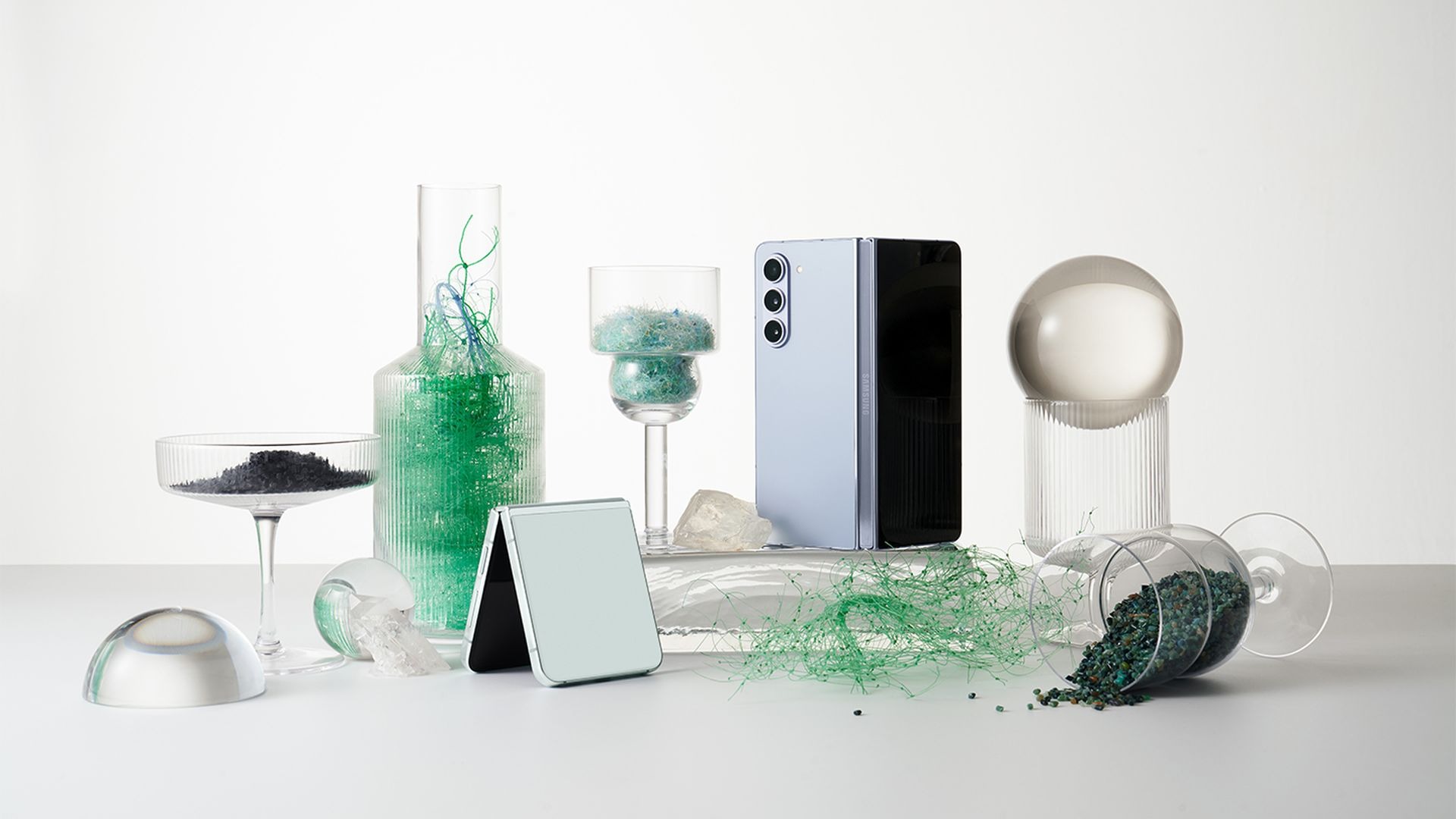 Ambos equipos fueron presentados en el Galaxy Unpacked 2023 (Difusión)