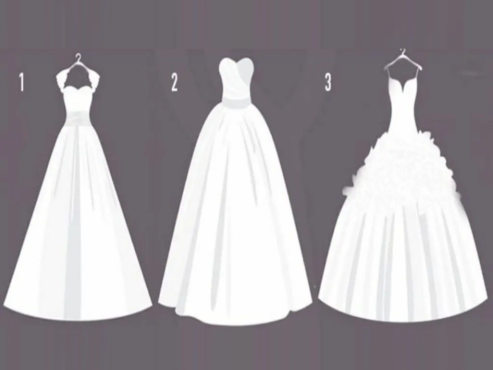 TEST VISUAL | En esta imagen se puede apreciar varios vestidos de novia. ¿Cuál es tu preferido? (Foto: namastest.net)