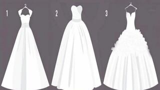 Tu vestido de novia preferido revelará cómo te comportas en una relación sentimental