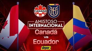 Dónde ver Ecuador vs. Canadá EN VIVO: canales y transmisión vía El Canal del Fútbol