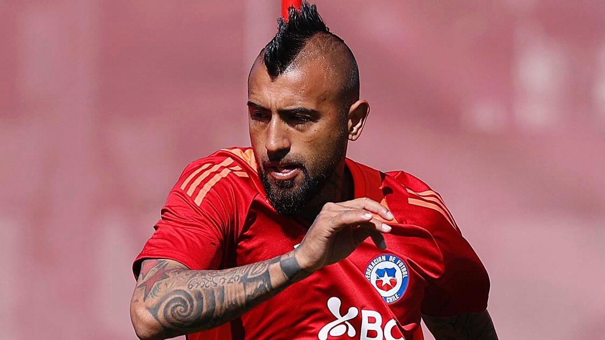 Arturo Vidal volvió a Chile para la fecha doble de noviembre pasado. | Foto: Selección Chilena (Facebook)