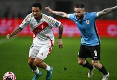 Perú 0-3 Uruguay: resumen y resultado final del partido por Eliminatorias 2026