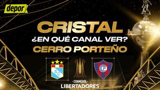Señal de TV confirmada para ver Cristal vs. Cerro por Copa Libertadores