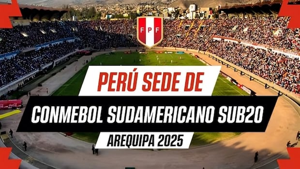 El Torneo Sudamericano Sub-20 Masculino se realizará en Arequipa en el 2025. (Foto: FPF).