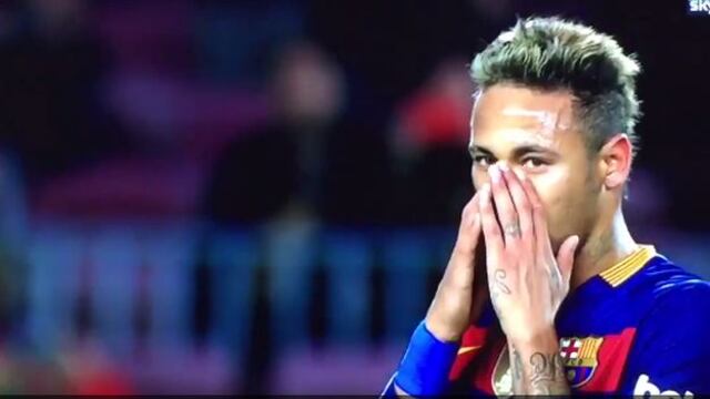 Barcelona vs. Valencia: Neymar falló penal que le regaló Lionel Messi