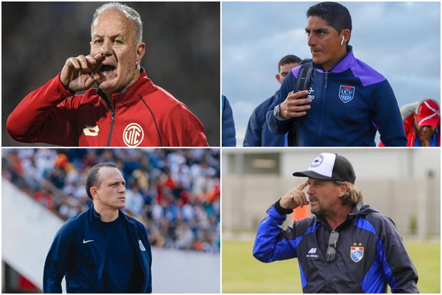 Los 17 entrenadores cesados de sus cargos en lo que va la temporada 2024 de la Liga 1.
