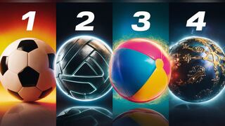 Escoge una de las pelotas en esta ilustración para saber qué tipo de persona eres