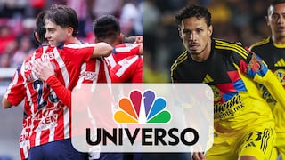 Canal Universo EN VIVO — dónde ver partido Chivas de Guadalajara vs. Club América por Fútbol TV y Universo NOW