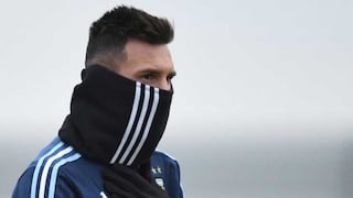 Frío extremo: la Selección de Argentina entrena para enfrentar a Rusia con clima adverso