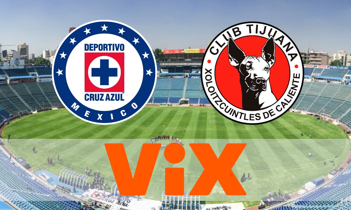 Mira la transmisión de Cruz Azul vs. Tijuana EN VIVO por la señal de ViX Premium gratis en lo que será la Jornada 3 del Apertura 2024 de Liga MX. (Foto: Composición Depor)