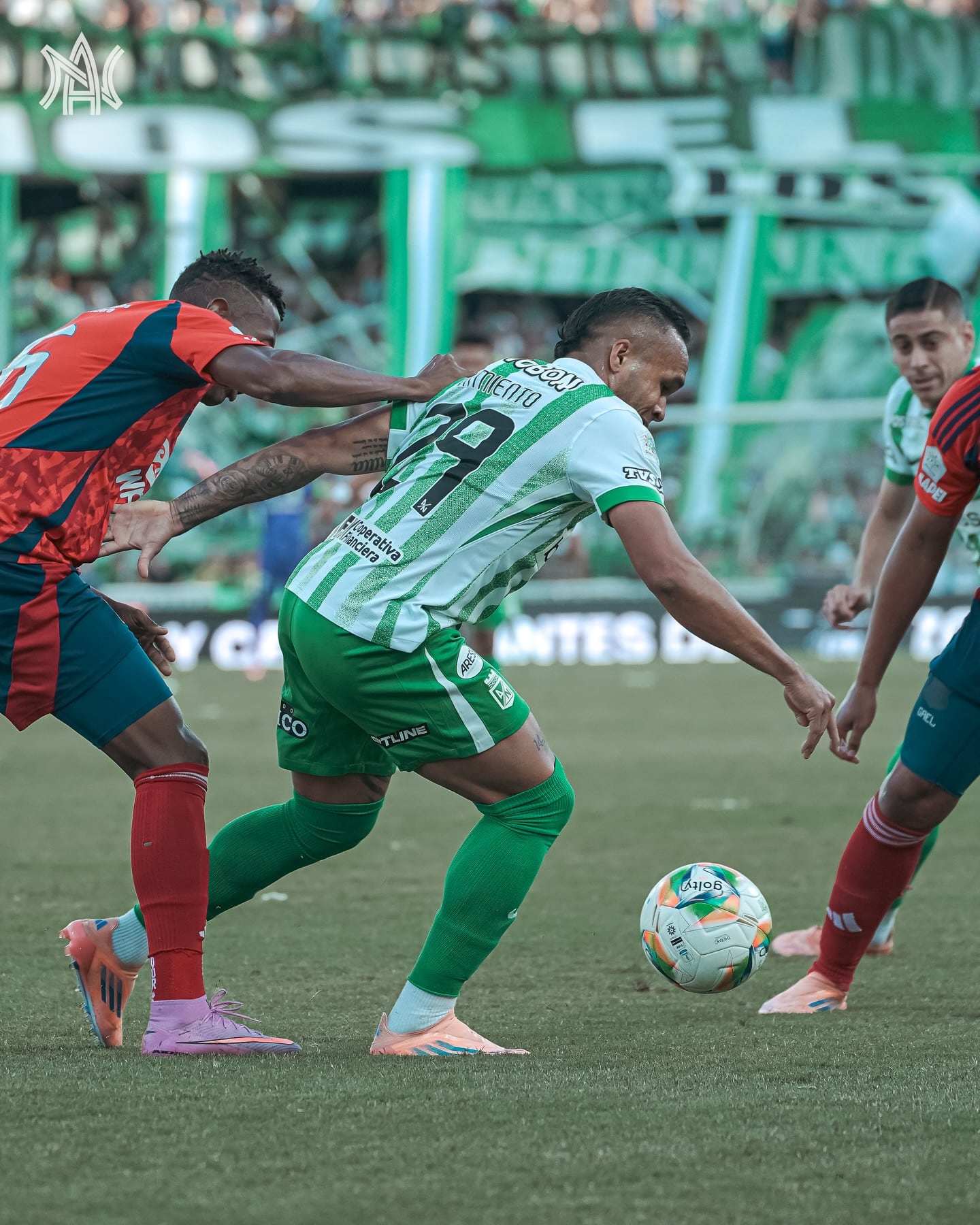 En el encuentro de ida no se sacaron ventaja. (Foto: Atlético Nacional)