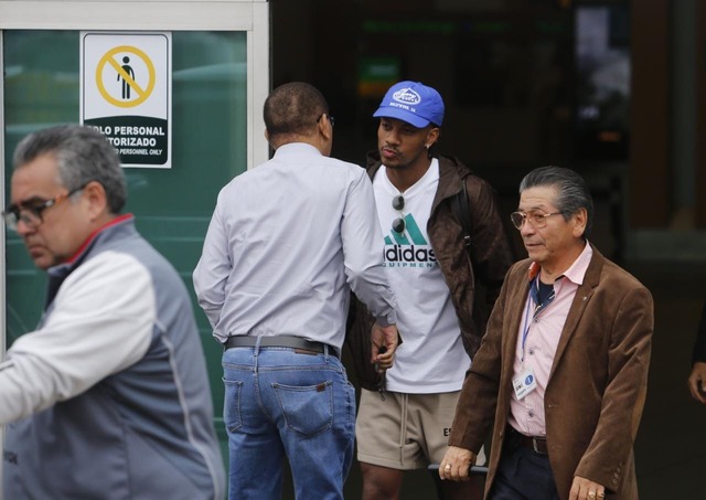 André Carrillo llegó a Lima para sumarse a la Selección Peruana. (Foto: Violeta Ayasta/@photo.gec)