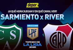 Canales de transmisión de River vs. Sarmiento: a qué hora juegan hoy