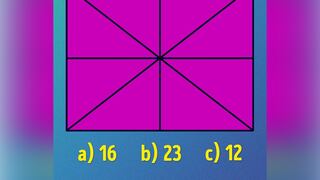 Solo un genio puede detectar cuántos triángulos hay dentro de un cuadrado en 15 segundos