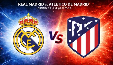 Cuánto va el partido Real Madrid vs. Atlético de Madrid EN VIVO ahora por Derbi de la Jornada 29 de LaLiga de España