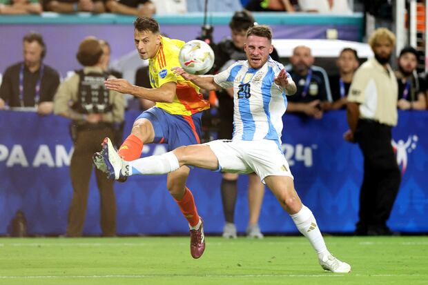 Colombia y Argentina vuelven a verse las caras por primera vez desde la final de la Copa América 2024. (Foto: AFP)