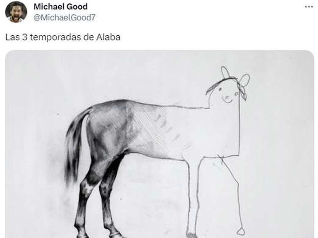 Barcelona vs. Real Madrid | David Alaba ha sido criticado por su rendimiento. (Foto: @MichaelGood7 / Twitter)