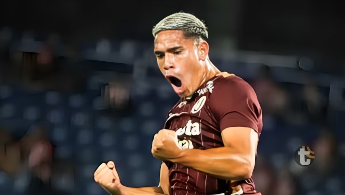 Yuriel Celi anotó el primer gol ante Junior de Barranquilla (Foto: Univeristario)