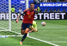 ¡Liquidó el partido! Pedro Porro apareció de cabeza y marcó el 2-0 de España ante Austria
