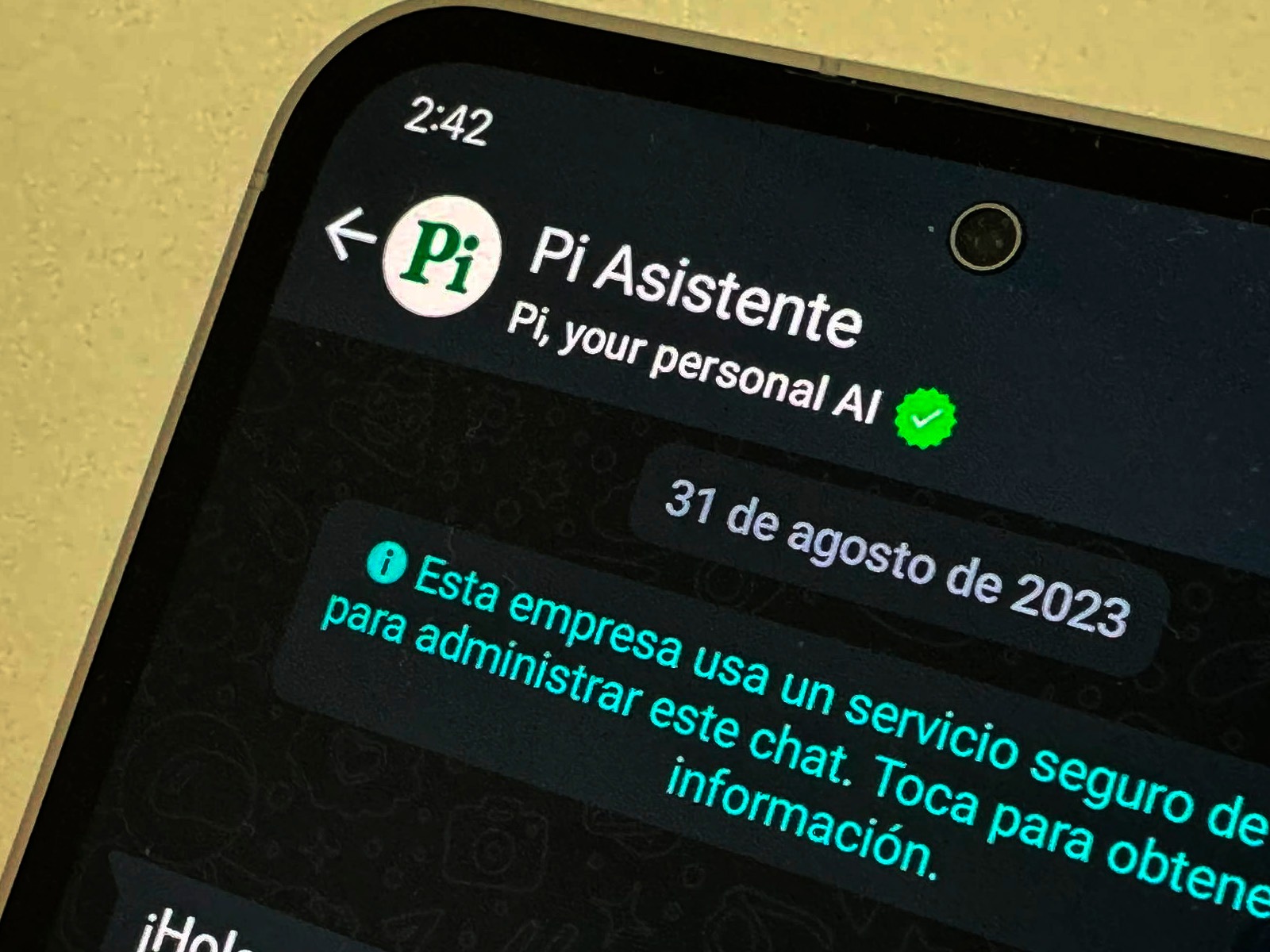 WHATSAPP | De esta manera podrás chatear con la inteligencia artificial. Conoce cómo agregar a Pi a WhatsApp. (Foto: Depor - Rommel Yupanqui)