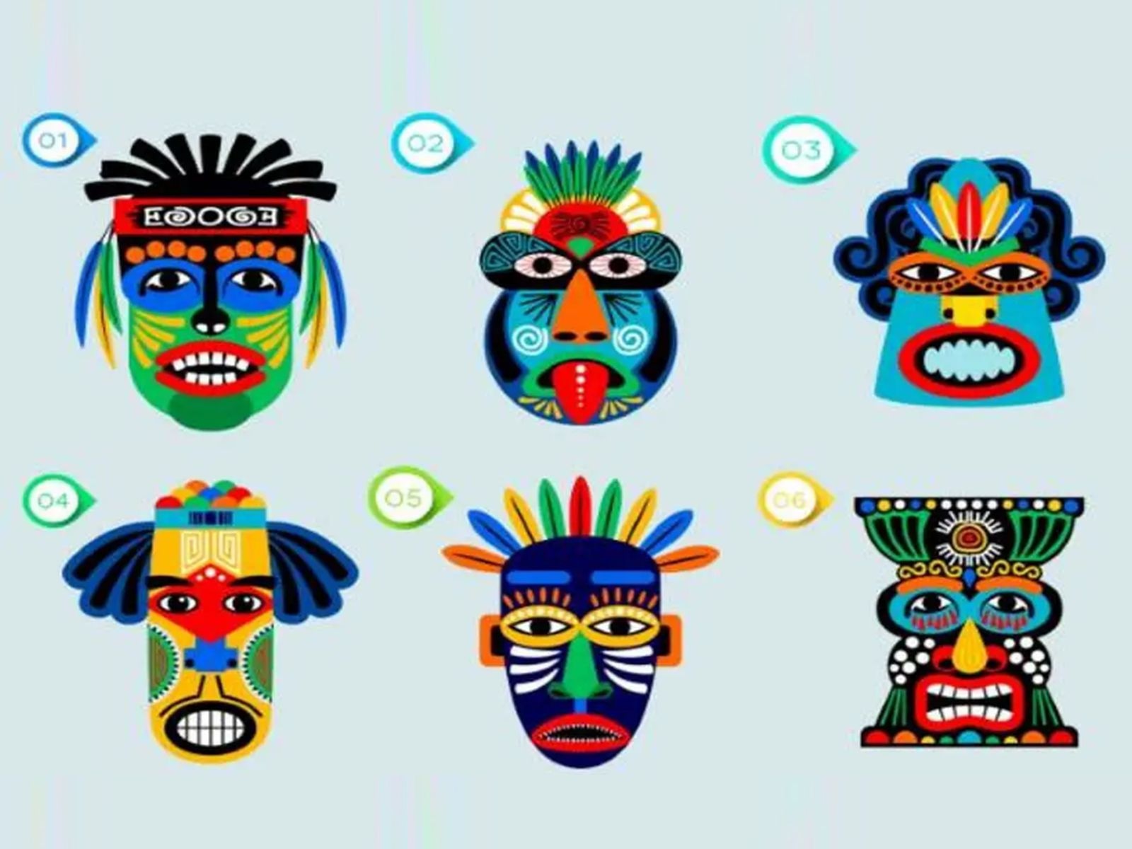 TEST VISUAL | En esta imagen se aprecian muchas máscaras. ¿Cuál te pondrías? (Foto: namastest.net)