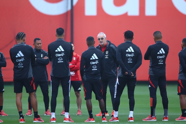 La Selección Peruana sigue con los entrenamientos en VIDENA. (Foto: GEC)