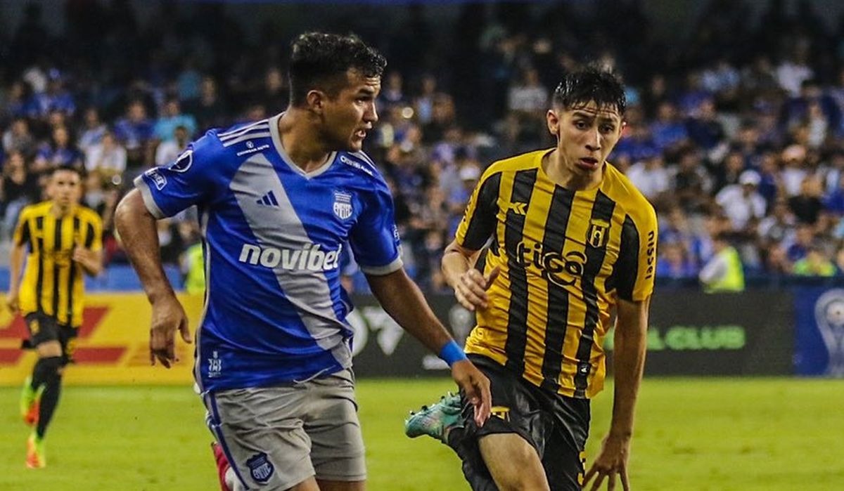 Emelec vs. Guaraní en partido por Copa Libertadores 2023. (Foto: Emelec)