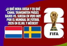 ¿A qué hora y en qué canal ver Países Bajos vs. Suecia por Mundial de Fútbol 2026?