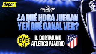 Borussia Dortmund vs. Atlético Madrid: a qué hora juegan