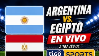 Tigo Sports transmitió el partido Argentina 3-2 Egipto por el Mundial 2026