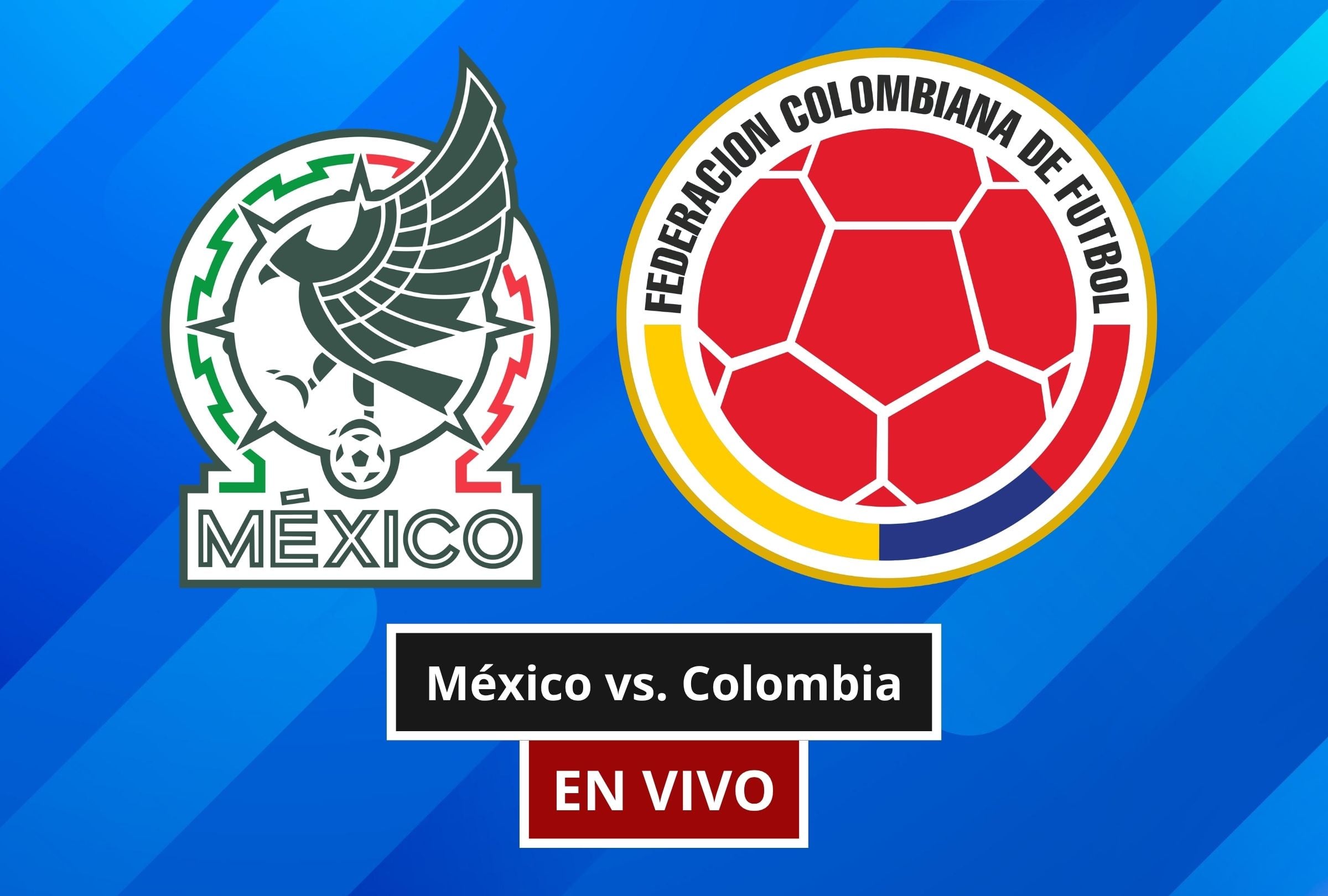 El partido México vs. Colombia por un amistoso FIFA internacional 2026 ha generado mucha expectativa entre los amantes del fútbol. (Foto: Composición Canva - Depor)