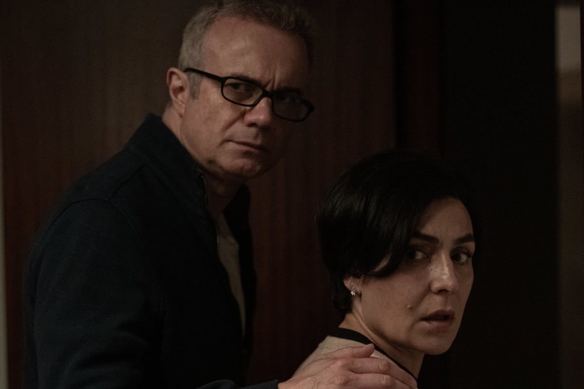 Rosario Porto (Candela Peña) y Alfonso Basterra (Tristán Ulloa) esconden la verdad en la miniserie española "El caso Asunta" (Foto: Netflix)