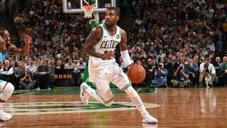Ya muestra su clase: así fueron los primeros puntos de Kyrie Irving con los Boston Celtics [VIDEO]