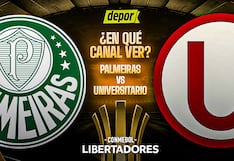 Universitario vs. Palmeiras: canales de TV para ver la transmisión del partido por Copa Libertadores