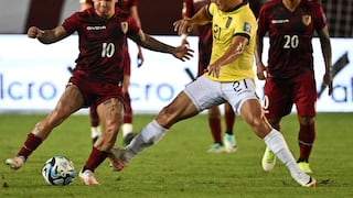 Ecuador empató 0-0 con Venezuela en Maturín por las Eliminatorias 2026