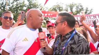 Perú vs. Chile: papá de Renato Tapia llegó a Estados Unidos y le mandó mensaje a la selección