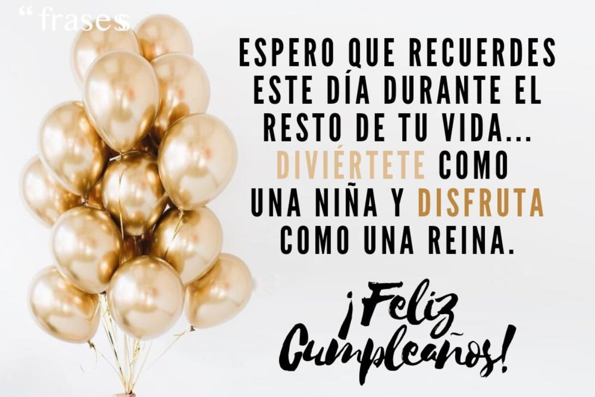 Frases para felicitar el cumpleaños: cortas, originales y motivadoras (Foto: frasess.net).