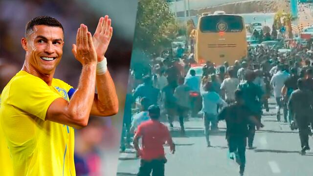 Cristiano Ronaldo desata la locura en Irán: calles tomadas y un bus perseguido por hinchas