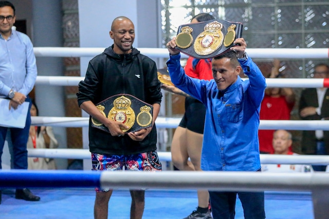 Gran jornada de box en la reapertura de la 'Bombonera' en el Estadio Nacional. (Foto: César Bueno / GEC)