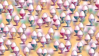 Encuentra la pelota de golf entre los huevos: El 98% no puede resolver este acertijo visual 