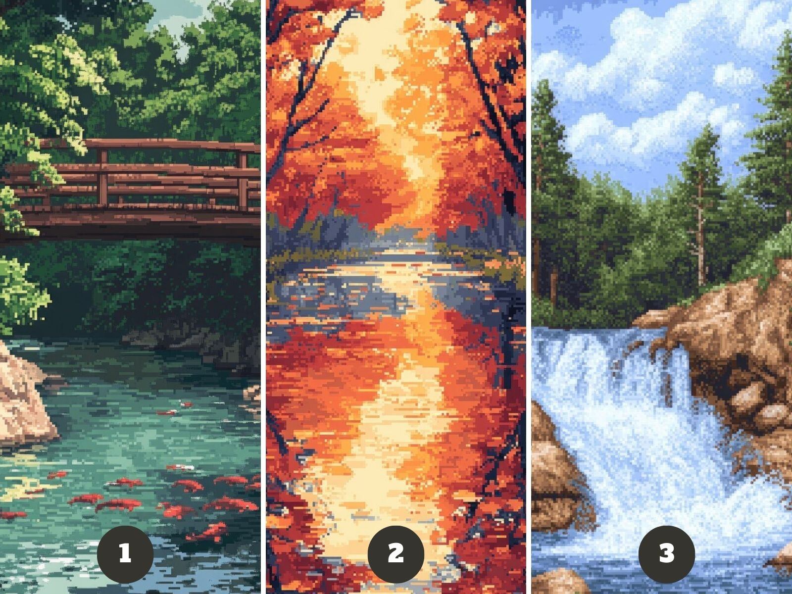 Test visual: Tendrás que decidirte por una de las pinturas para descubrir tu rasgo más sobresaliente. (Foto: Composición Freepik / Depor)