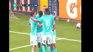 Medio gol de Emanuel Herrera: Marcos López anotó a los 5' ante Municipal [VIDEO]