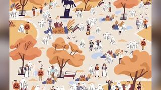 Encuentra el fantasma con piernas en tan solo 13 segundos