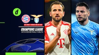Bayern Múnich vs. Lazio: fecha, hora y canales de TV para ver Champions League